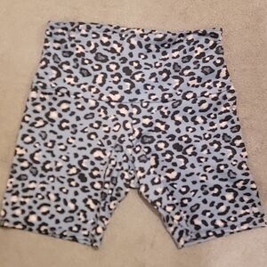 NWOT Onzie Animal Print Shorts SZ M/L